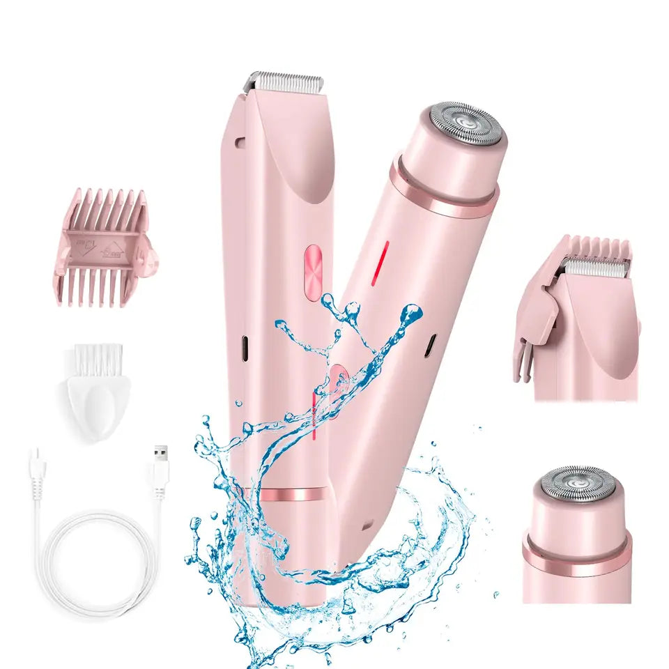 ZeeLissia™ - Rasoir électrique 2 en 1 pour femme